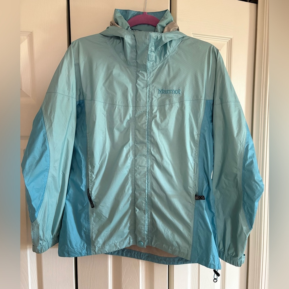 Marmot Lightweight Teal and Blue Jacket